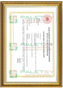 Paletsy Yetki Belgesi 2